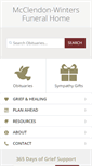 Mobile Screenshot of mcclendon-winters.com